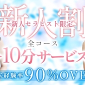新人セラピスト限定！！90分10,000円～♪♪